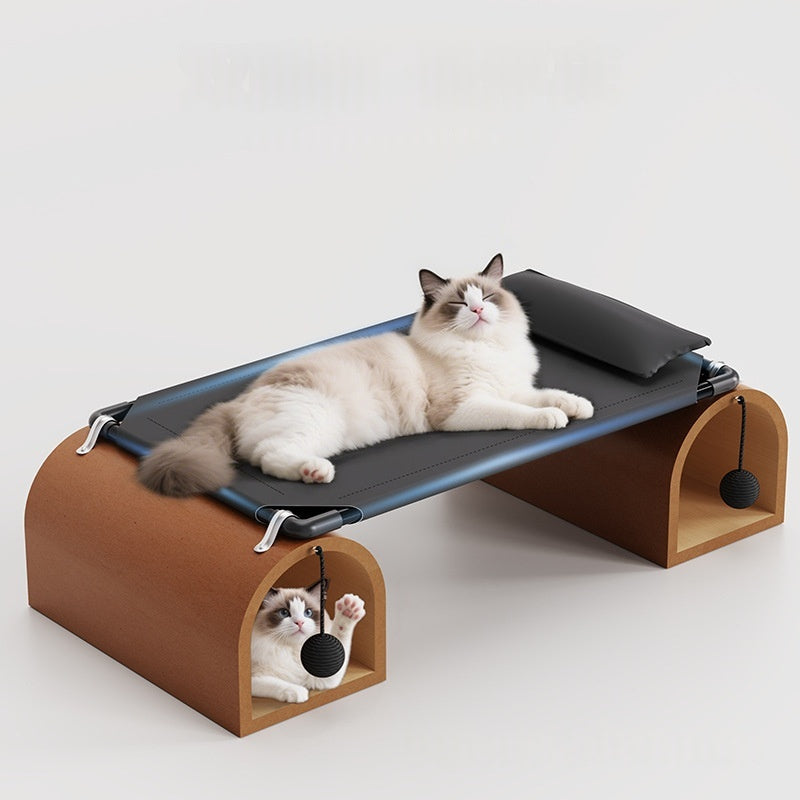 Katzenbett "Camp Cot" – Herausnehmbar & Waschbar