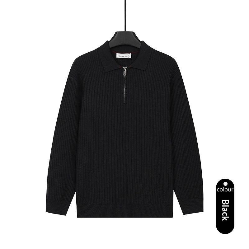 Rollkragen Strickpullover für Herren – Bild 4 | LuxeStyle