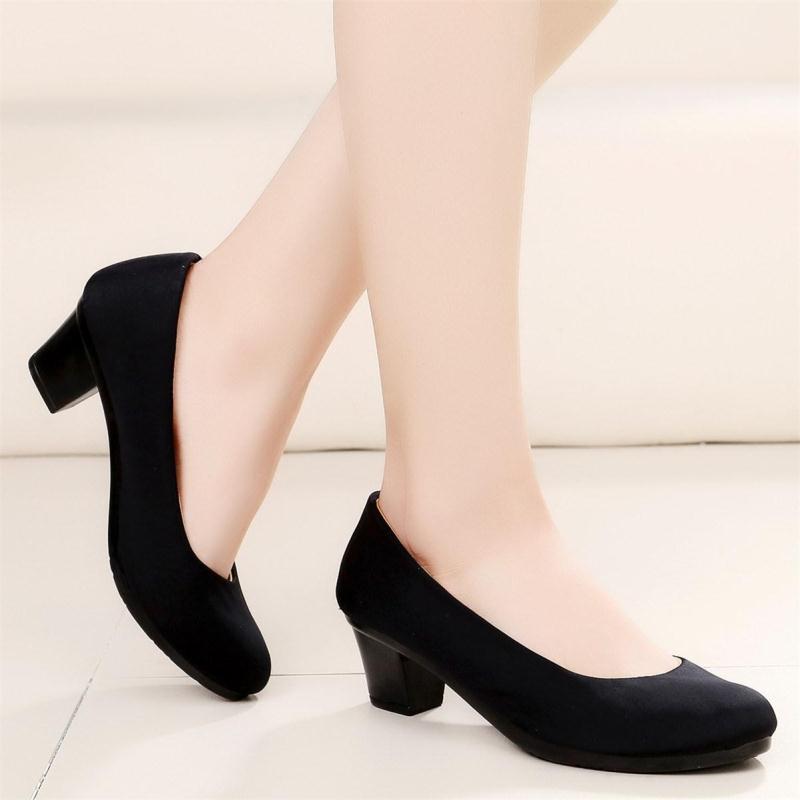 Stoffschuhe Damen – Schwarz, Atmungsaktiv – Bild 7 | LuxeStyle