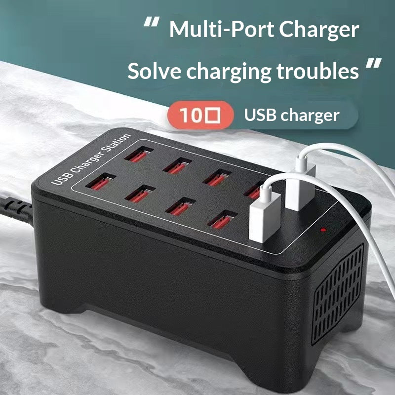 50W Multi-Port Ladegerät mit Lüfter