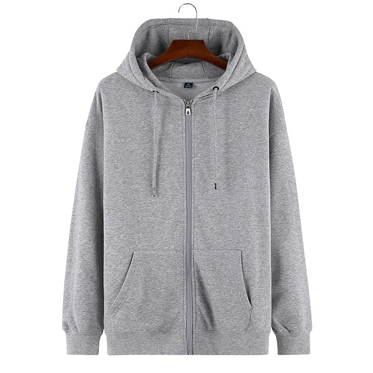 Kapuzen-Sweatshirt aus Frottee mit Reissverschluss