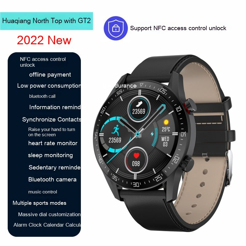 GT2 Smartwatch mit NFC & Bluetooth-Anrufen – Bild 2 | LuxeStyle