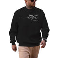 Herren Baumwoll-Sweatshirt mit Rundhals