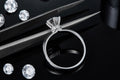 Moissanite Verlobungsring