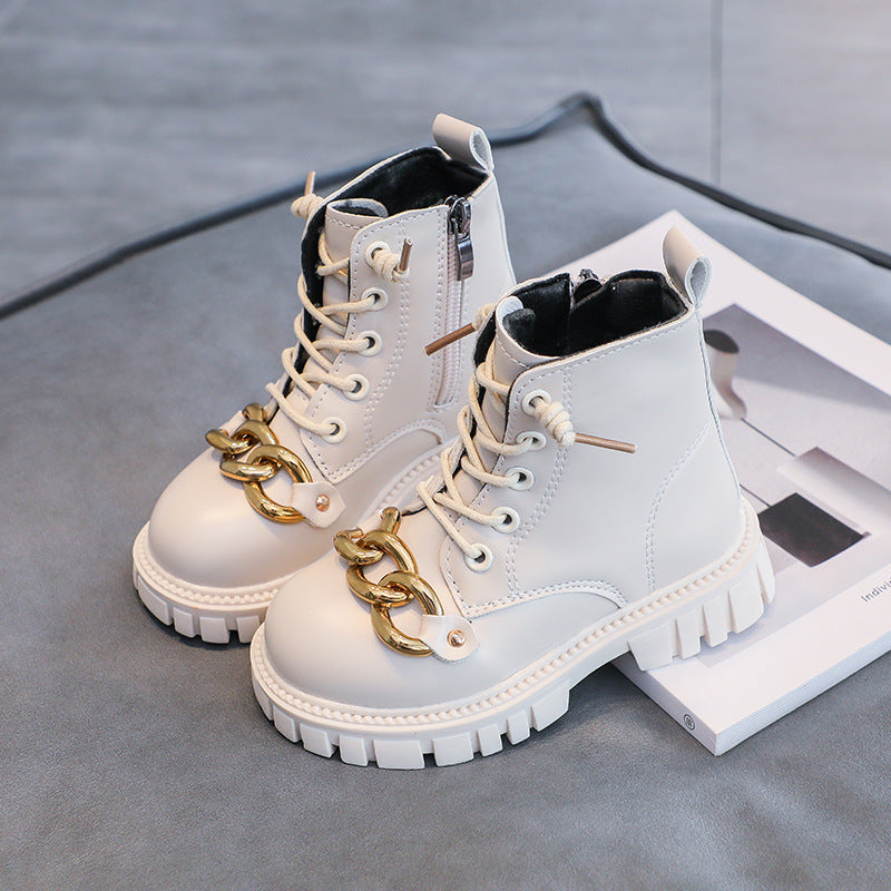 Kinder Martin Boots mit Kette – Bild 5 | LuxeStyle