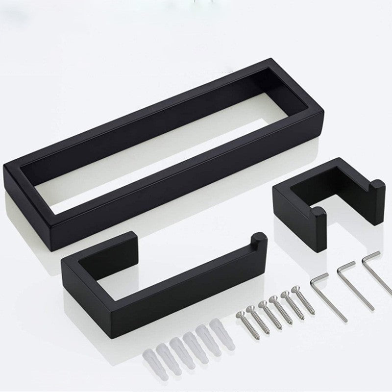 Handtuch-Set Schwarz aus Edelstahl – Bild 10 | LuxeStyle