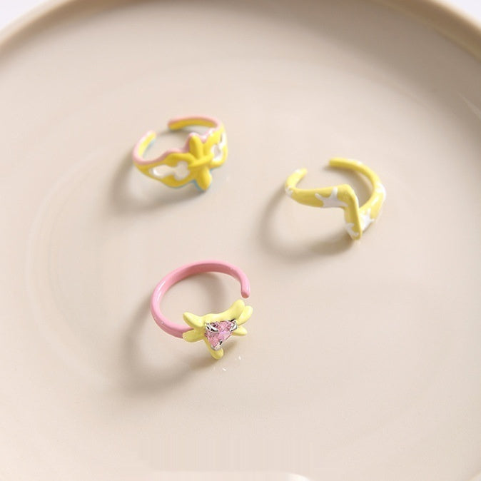 Sternring mit Zirkon