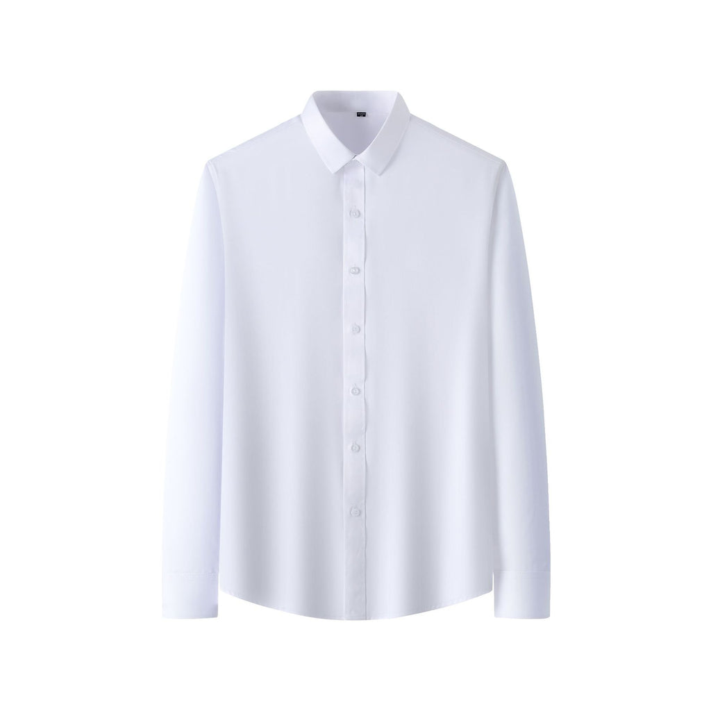 Herren Langarmhemd mit Elasthan – Bild 3 | LuxeStyle