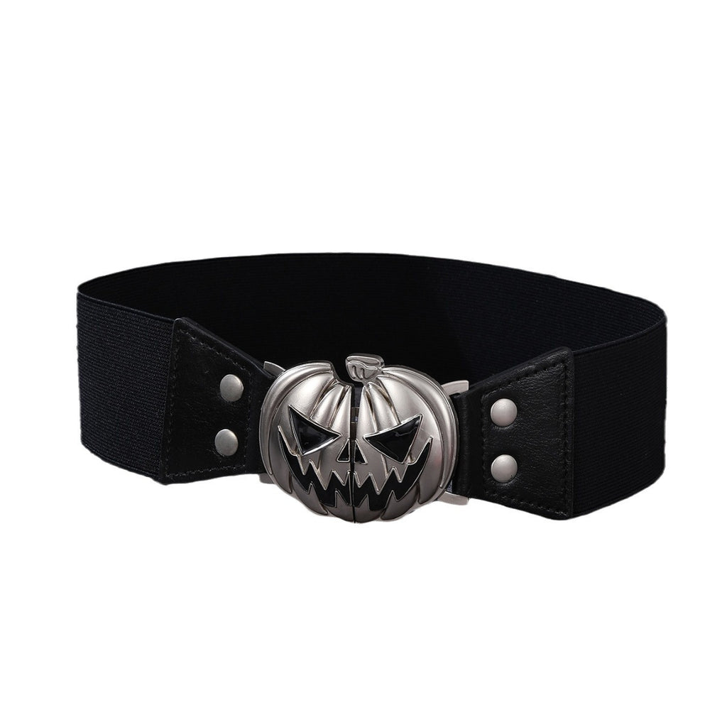 Vielseitiger Kürbis-Totenkopf Gürtel