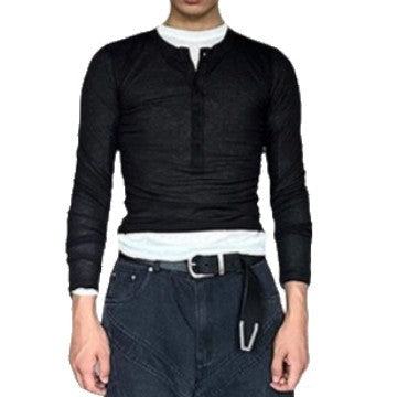 Henrys Langarmshirt aus Polyester – Bild 3 | LuxeStyle