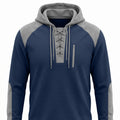 Herren Kapuzenpullover im Waffel-Design