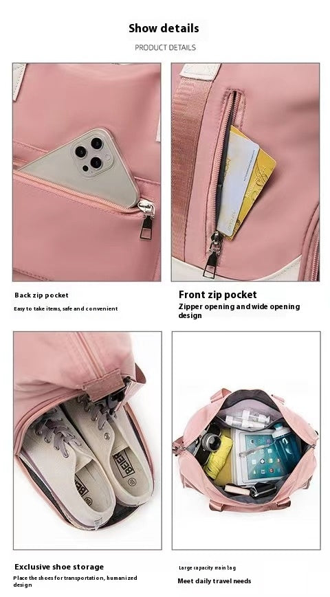 Einseitige Crossbody-Reisetasche 20-35 L – Bild 5 | LuxeStyle