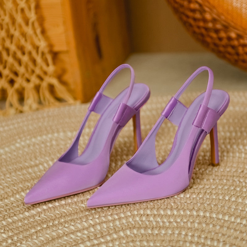 Stilvolle Stilettosandale mit einfachem Riemen – Bild 3 | LuxeStyle