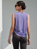 Luftiges Sporttop mit Kordelzug