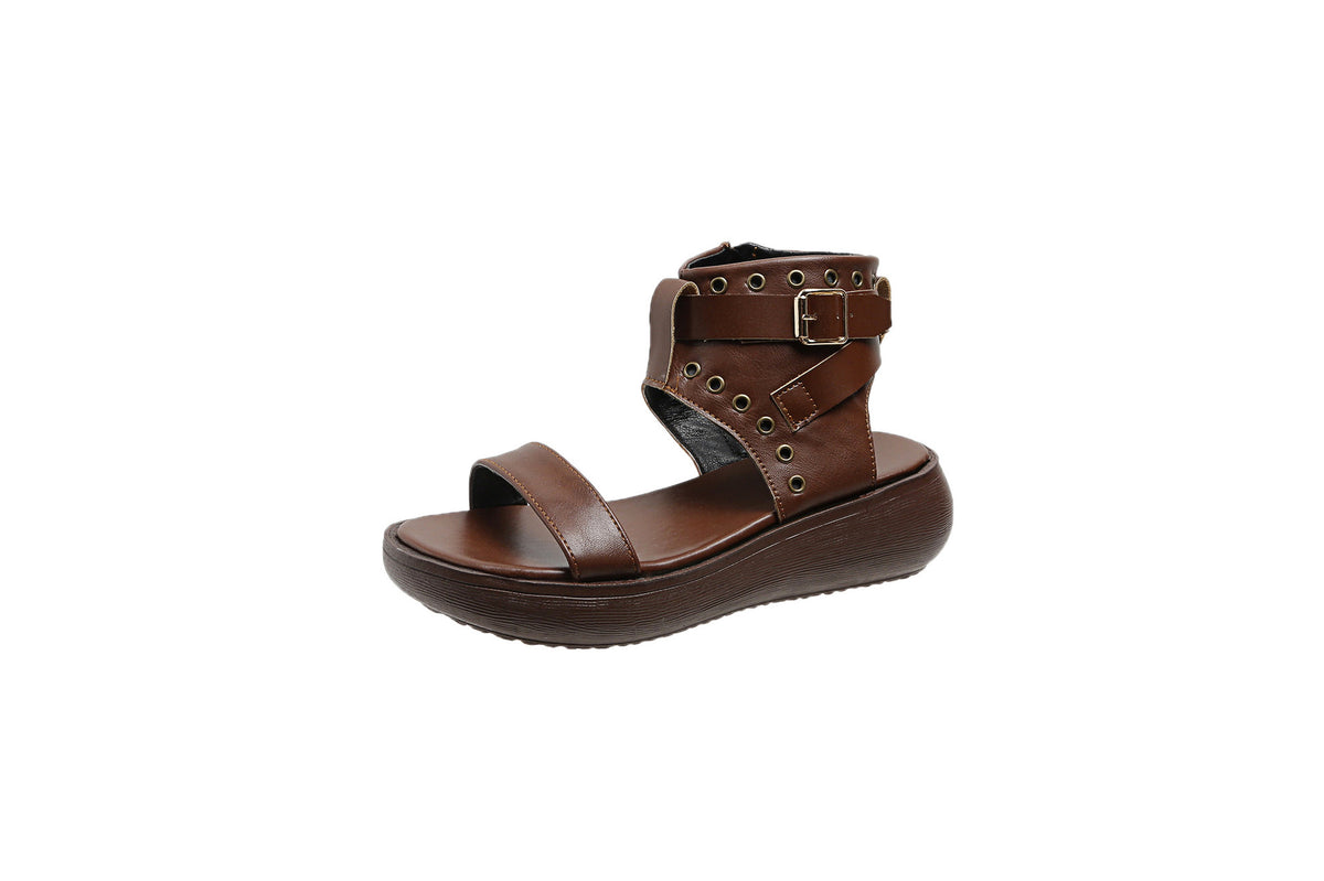 Casual Muffin Stiefel mit dicker Sohle – Bild 7 | LuxeStyle