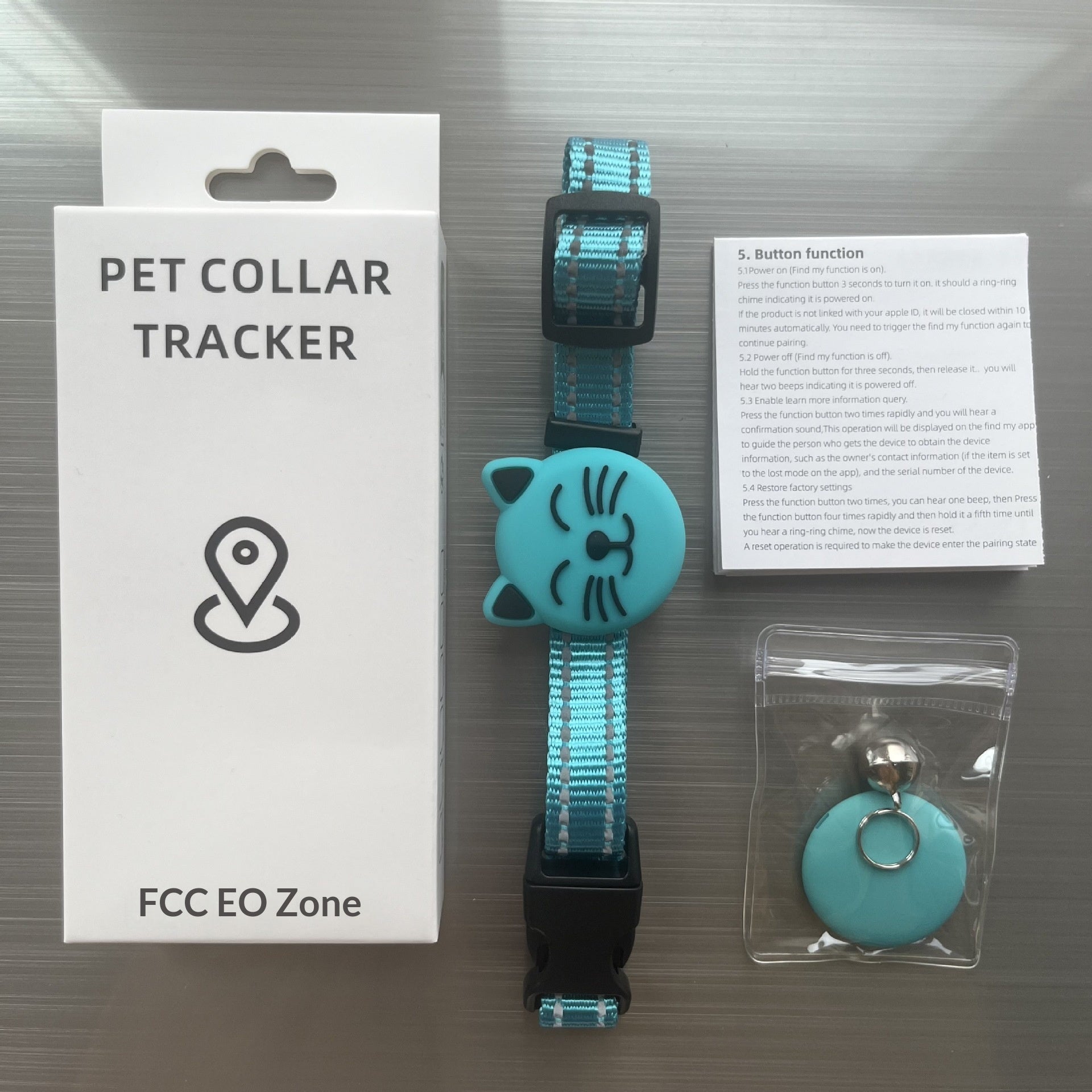 Smart GPS Tracker Halsband für Katzen