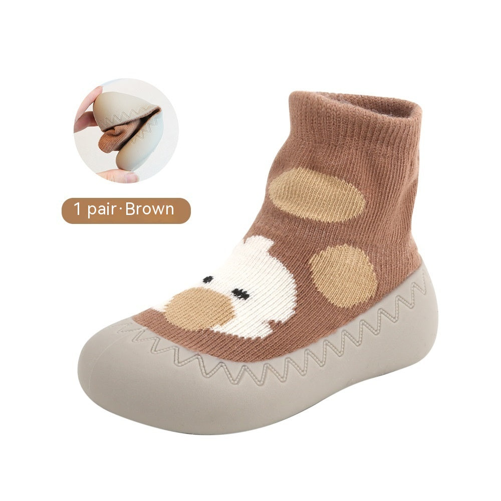 Lauflern-Socken mit Grip