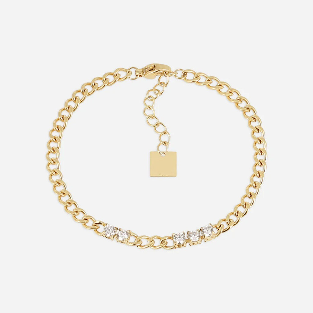 Diamant-Kettenarmband