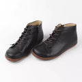 Damenstiefel aus Vollnarbenleder mit weicher Sohle
