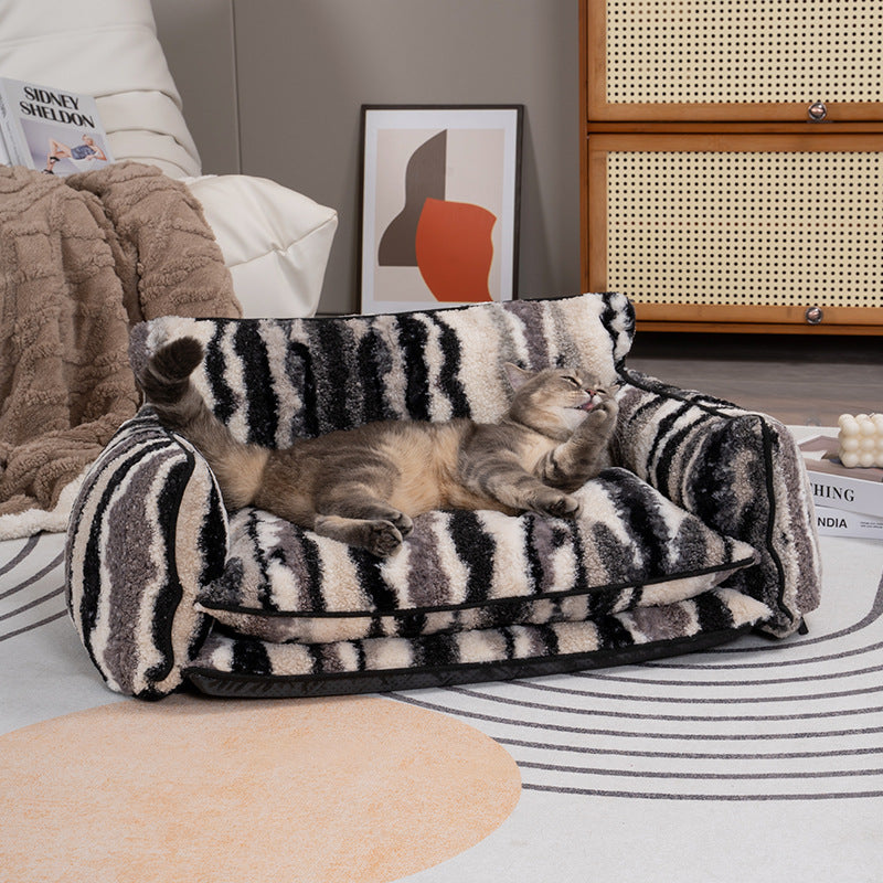 Tier Sofa mit abnehmbarer und waschbarer Hülle