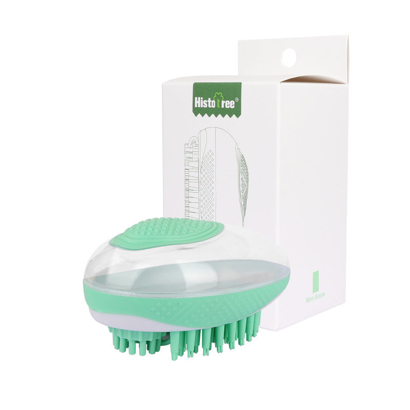 2-in-1 Badebürste für Haustier