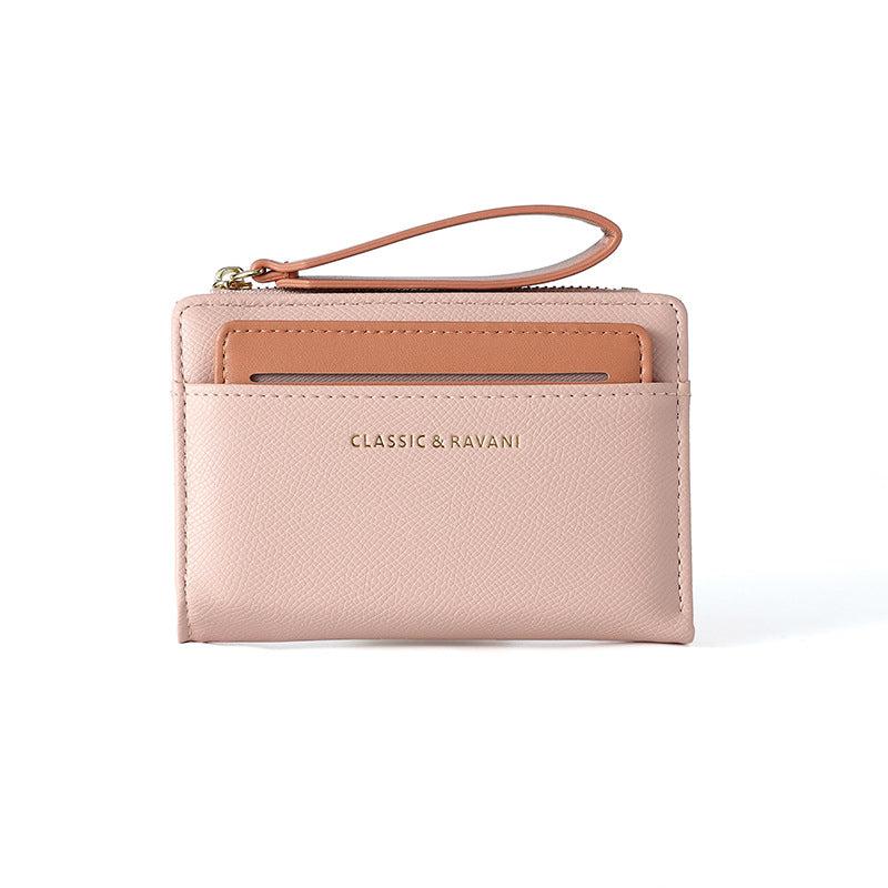 Schlichte einfarbige Damen-Geldbörse – Bild 2 | LuxeStyle