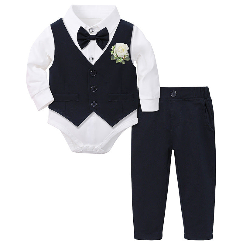 Baby Anzug Set mit Fliege – Bild 2 | LuxeStyle