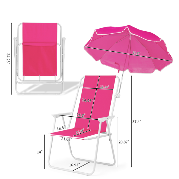 Faltbarer Strandstuhl