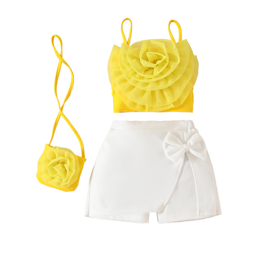 3-teiliger 3D-Blumen-Strampler für Mädchen – Bild 5 | LuxeStyle