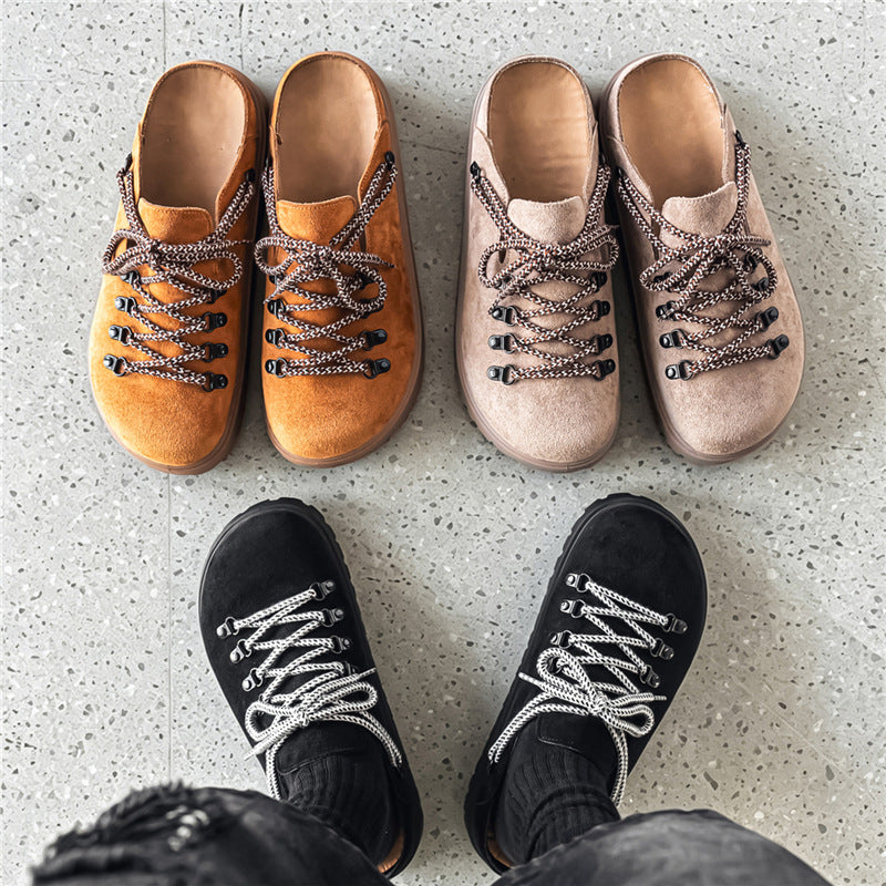 Slipper Wildleder geschlossen