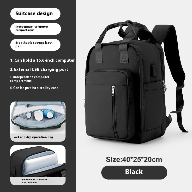 Multifunktionaler Reiserucksack – Bild 3 | LuxeStyle