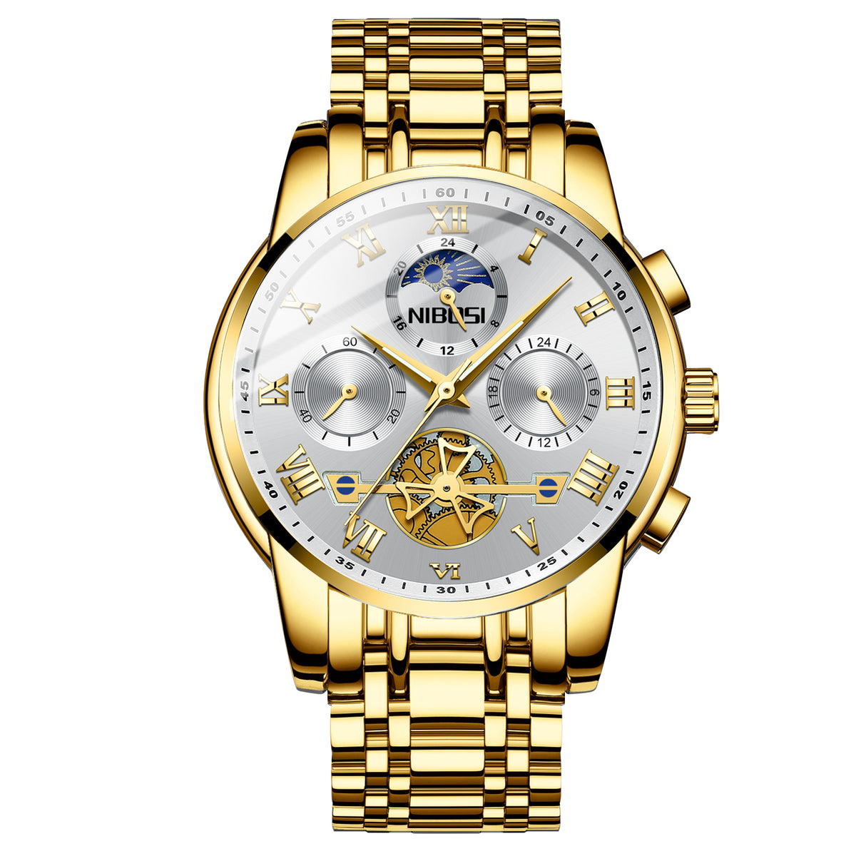 Uhr mit Zeiger, Quarz, 40 mm Zifferblatt – Bild 3 | LuxeStyle