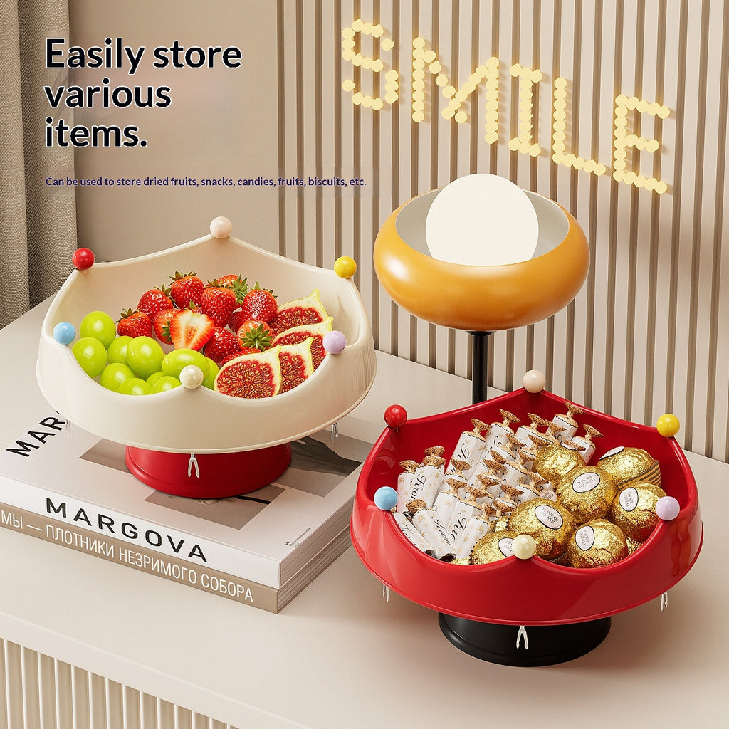 Elegante Obstschale mit Gabeln im Kronen-Stil – Bild 6 | LuxeStyle