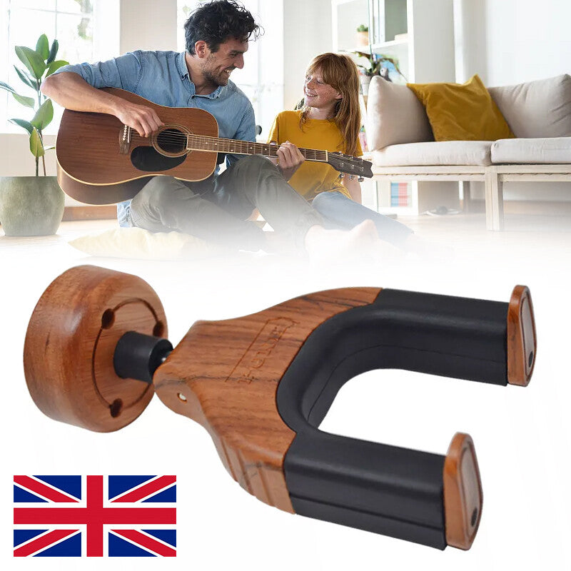 Gitarren Wandhalterung mit Auto-Lock