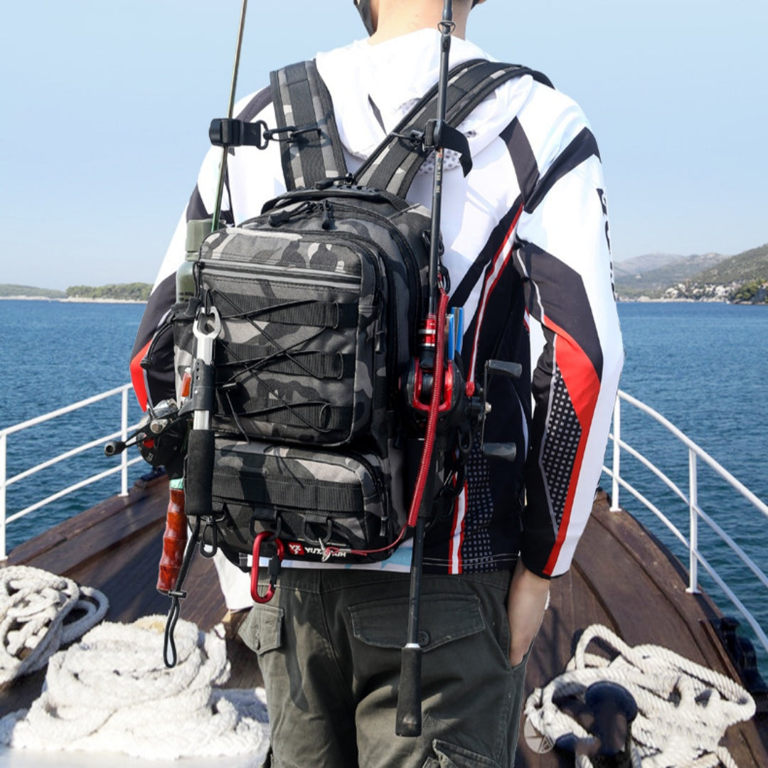 Wasserdichte Multifunktions-Anglertasche | LuxeStyle