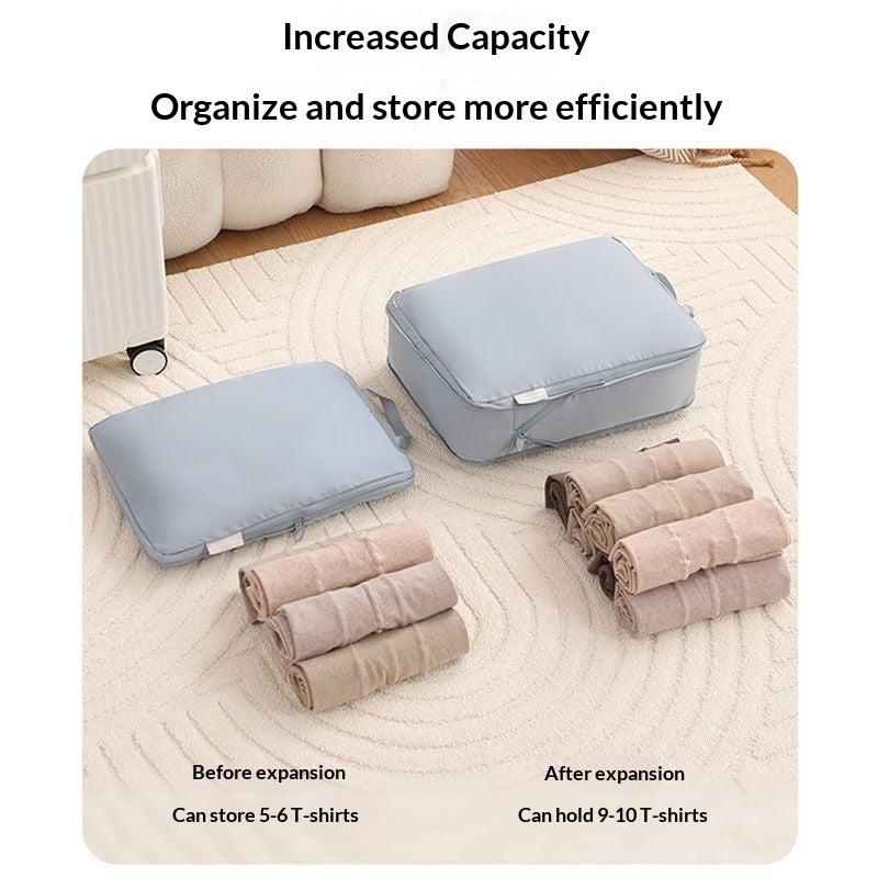 6er Set komprimierbare Reise-Organizer – Bild 2 | LuxeStyle