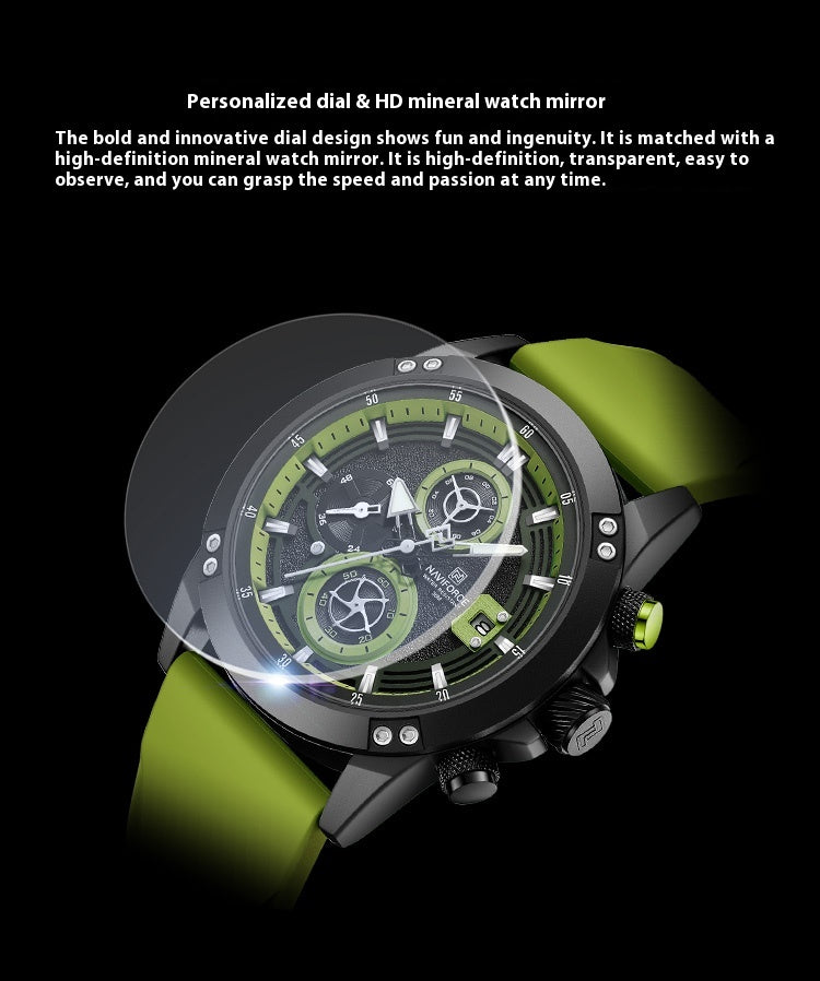 Sport- und Freizeit-Silikonuhr – Bild 10 | LuxeStyle