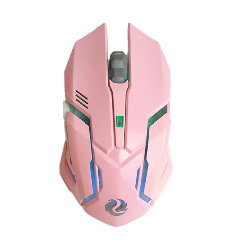 Drahtlose Gaming-Maus, stumm und ergonomisch