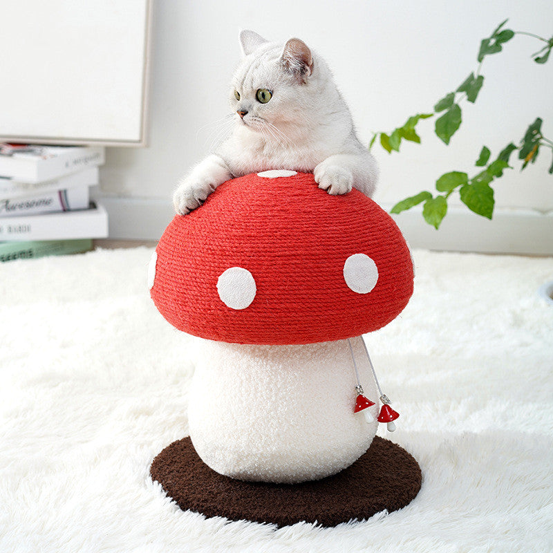 Roter Pilz Katzen-Kratzbaum