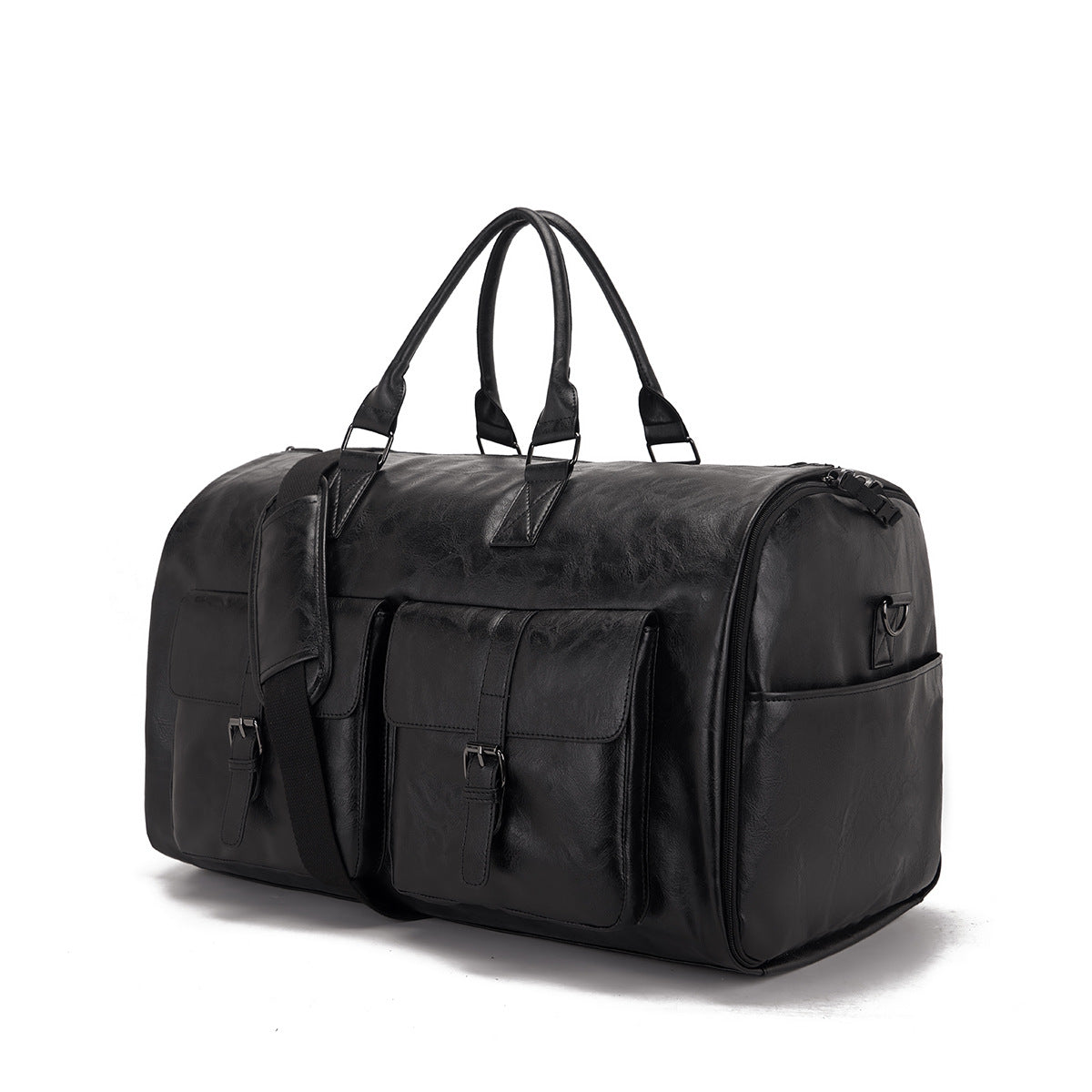 Reisetasche aus PU-Leder – wasserdicht, 36–55 L