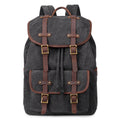 Canvas Rucksack Oil Wax Outdoor Travel | LuxeStyle