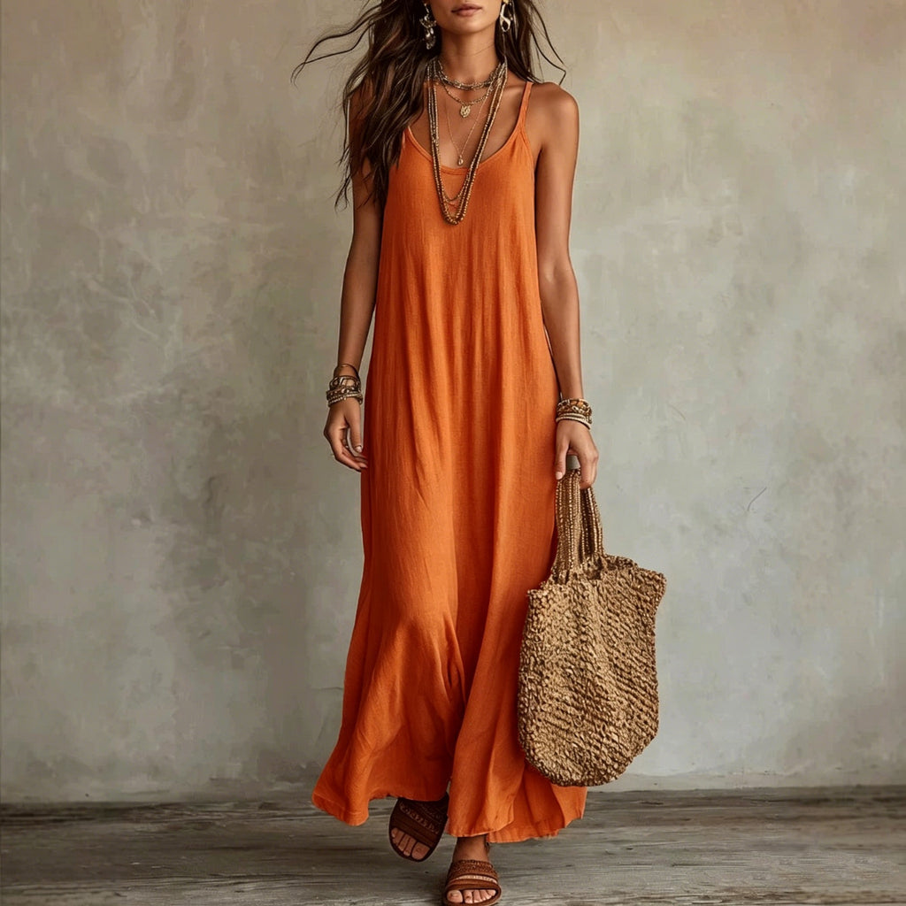 Boho-Maxikleid im Loose-Fit | LuxeStyle