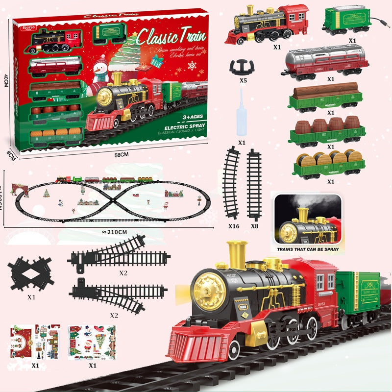 Elektrische Dampflokomotive für Kinder