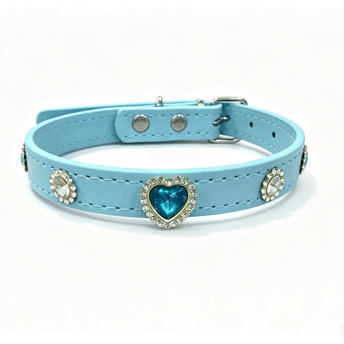 Halsband für Haustiere mit Strasssteinen – Bild 2 | LuxeStyle