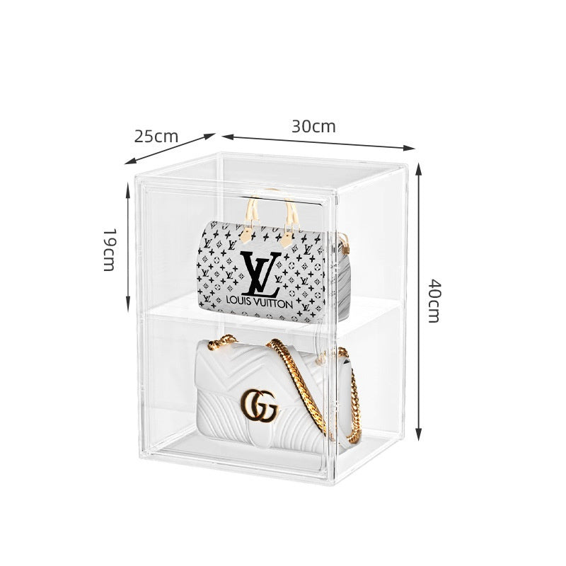 Staubdichte Aufbewahrungsbox aus transparentem Acryl – Bild 18 | LuxeStyle