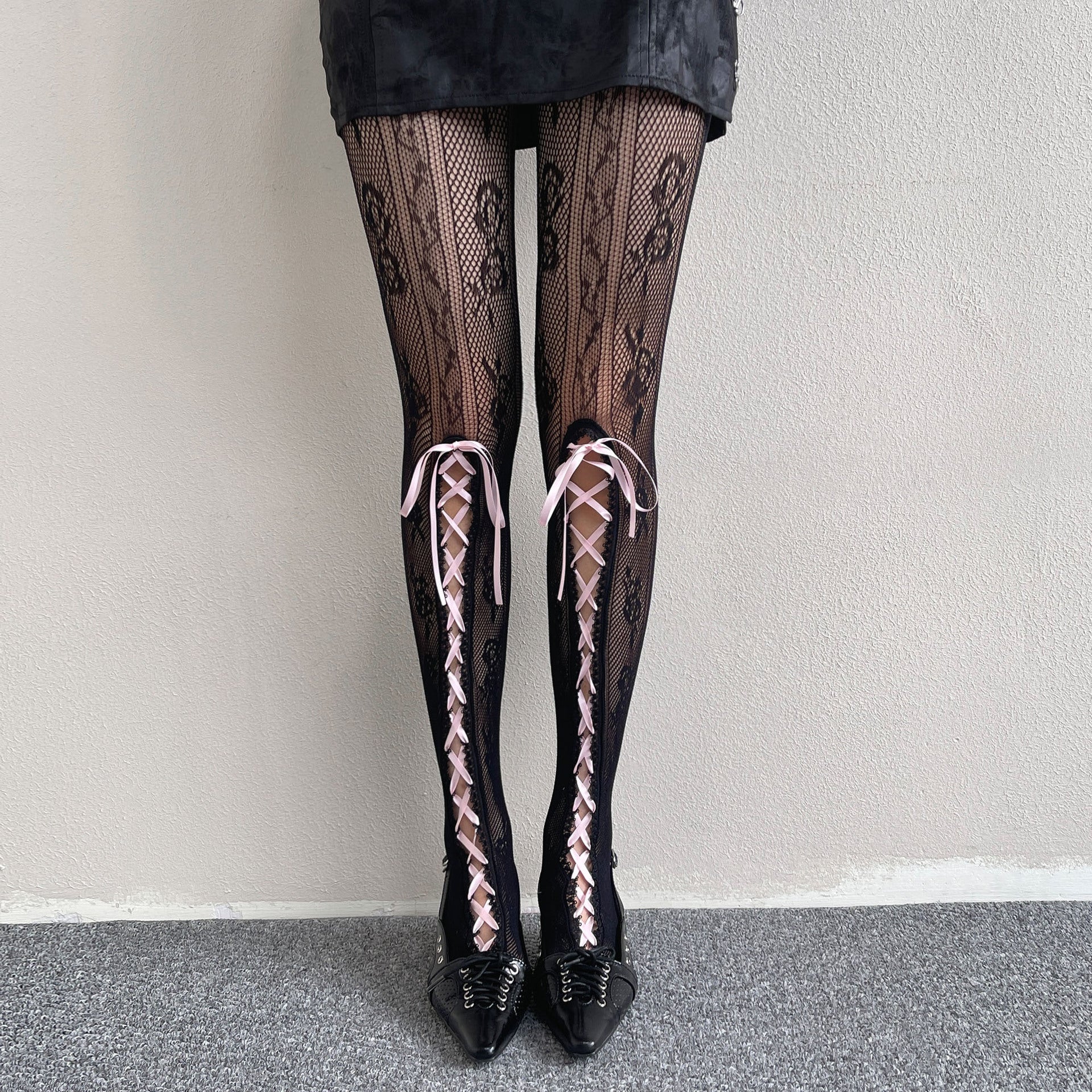 Strap Lace Sexy Pantyhose For Women