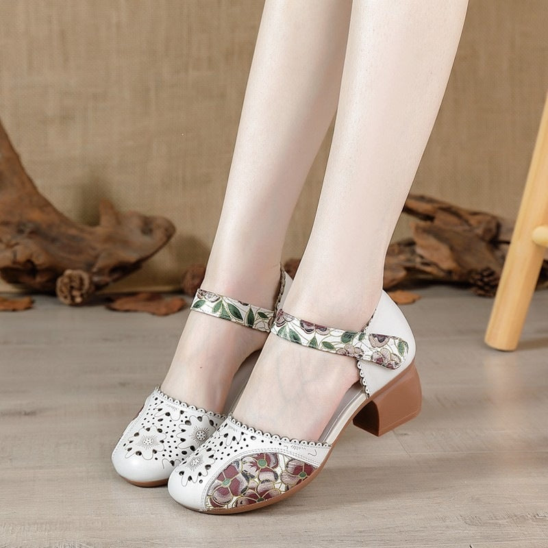 Rome Bestickte Retro Casual Schuhe