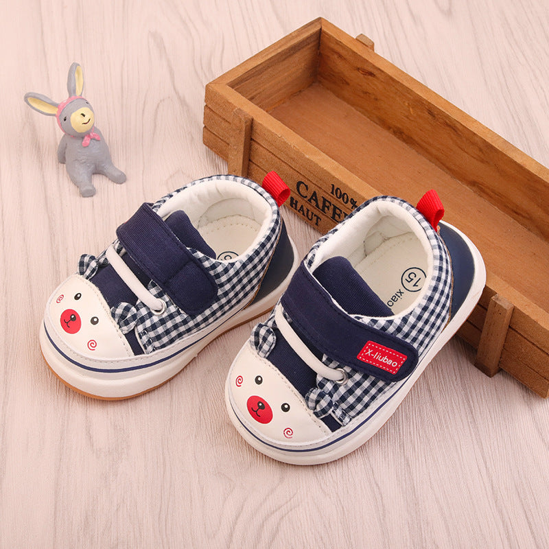 Baby-Lauflernschuhe mit Comic-Motiv – Bild 2 | LuxeStyle
