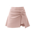 High-Waist Yoga-Rock mit Anti-Expositions-Design