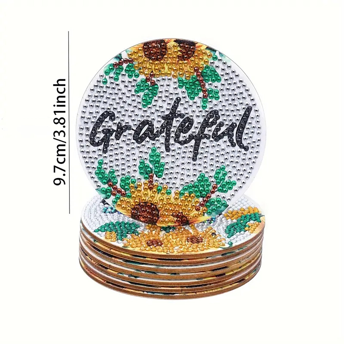 DIY-Diamantmalerei Coaster mit Halterung